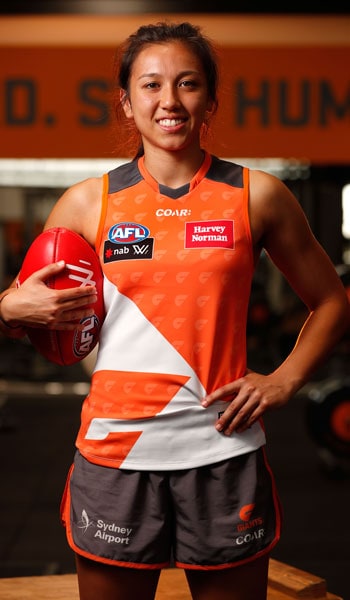 BEESON-RISINGSTAR.jpg In her second season of AFLW, 20-year-old Rebecca Beeson has been nominated for the NAB AFLW Rising Star. - GWS Giants,Rebecca Beeson,Rising Star,AFLW